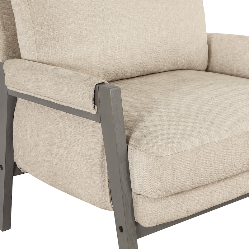 Wood Frame Armchair