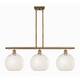 Option Brushed Brass / White Mouchette