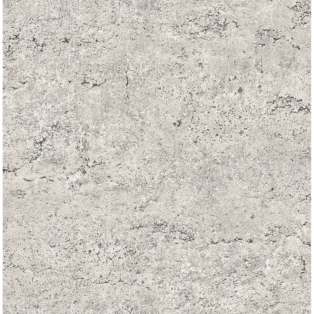 A-Street Prints Taupe Concrete Rough Wallpaper