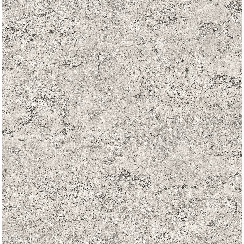 A-Street Prints Taupe Concrete Rough Wallpaper