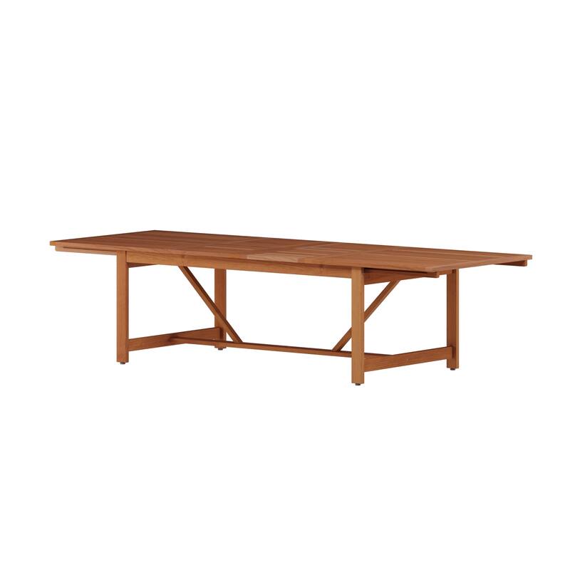 Amazonia Helen 11 piece FSC Wood Extendable Dining Set with Cushions