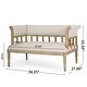 preview thumbnail 40 of 50, Loyning Traditional Upholstered Tufted Loveseat by Christopher Knight Home - 56.25" L x 27.00" W x 33.50" H