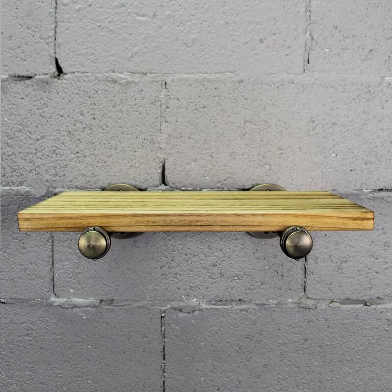 Somerville Farmhouse Industrial Wall Shelf