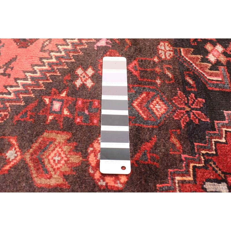 ECARPETGALLERY Hand-knotted Andelz Dark Grey Wool Rug - 4'7 x 6'10