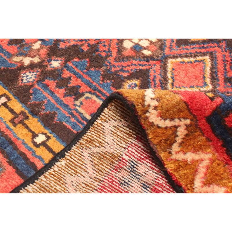 ECARPETGALLERY Hand-knotted Andelz Red Wool Rug - 3'5 x 5'6