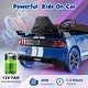 preview thumbnail 21 of 30, 12V Licensed Ford Mustang Shelby GT500 Kids Ride on Car with Remote Control for Kids Aged 3-8-Red
