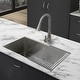 preview thumbnail 15 of 33, Swiss Madison 17" x 13" Kitchen Sink Grid Grey