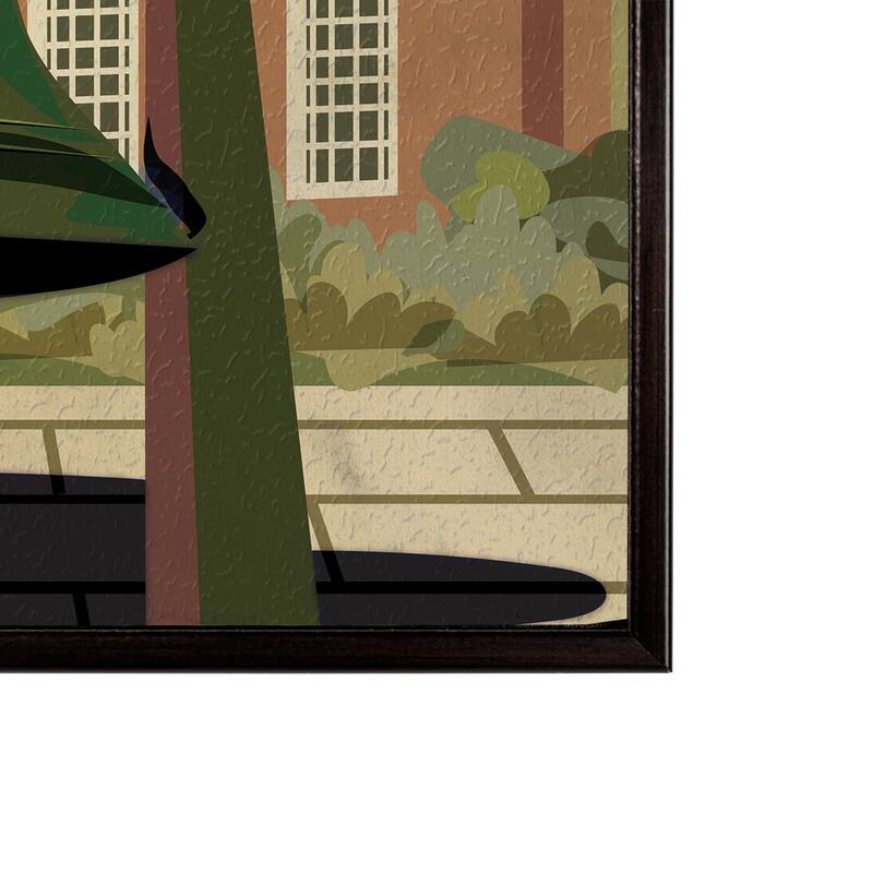 Pennsylvania Go USA by Mercana Studio a Hand Embellished Framed Art Print Series