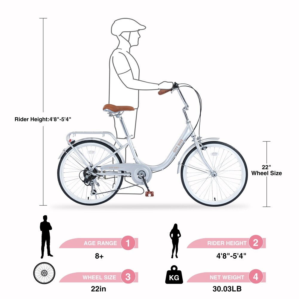 22 inch ladies on sale bike