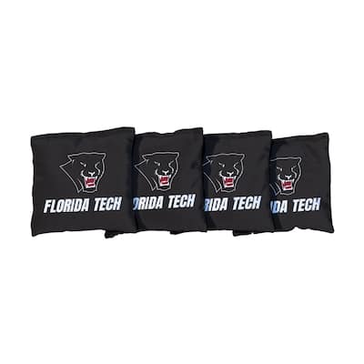 Florida Tech FIT Panthers Black Cornhole Bags