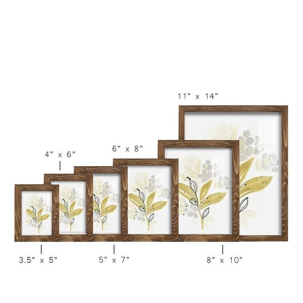 dimension image slide 5 of 11, The Minimalist Garden II -Framed Print w/glass-Cherry Red