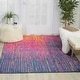 preview thumbnail 86 of 95, Nourison Passion Modern Abstract Area Rug 3'9" x 5'9" - Multicolor