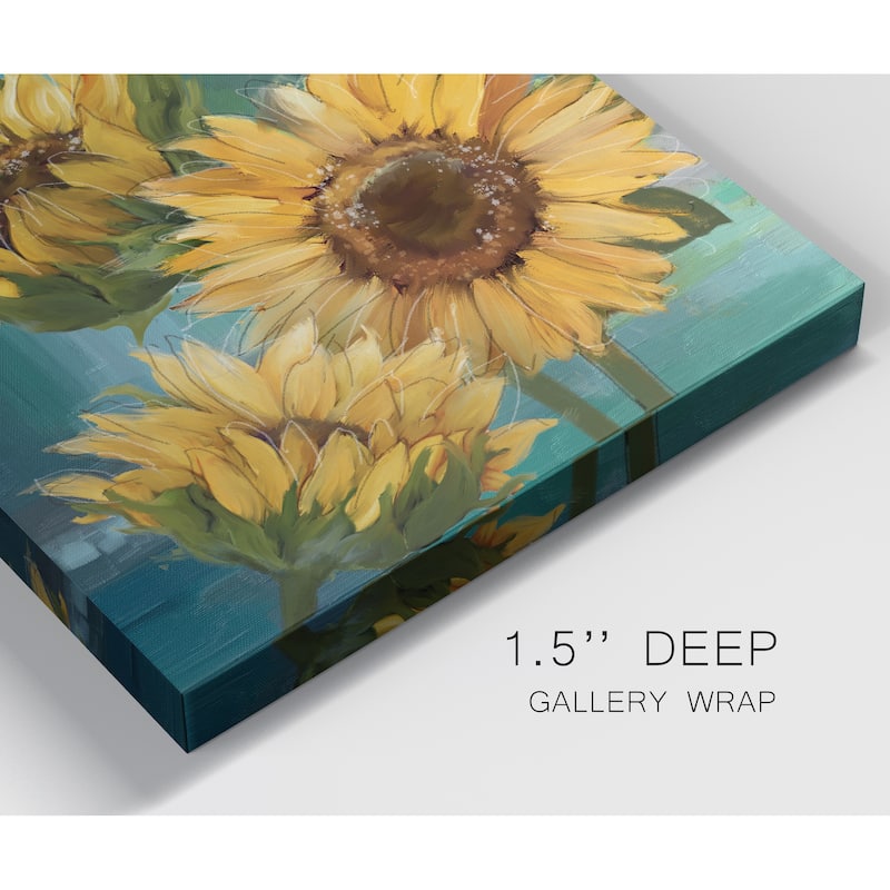 Sunflower I-Premium Gallery Wrapped Canvas - Ready to Hang