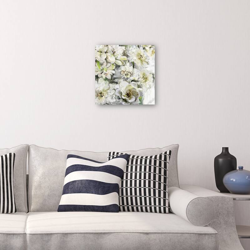 Greenhouse Blooms I By Studio Arts Canvas Art Print