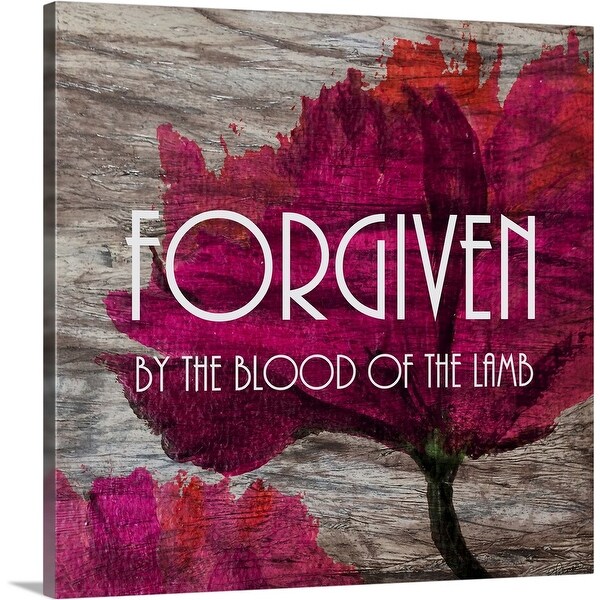 "Forgiven" Canvas Wall Art