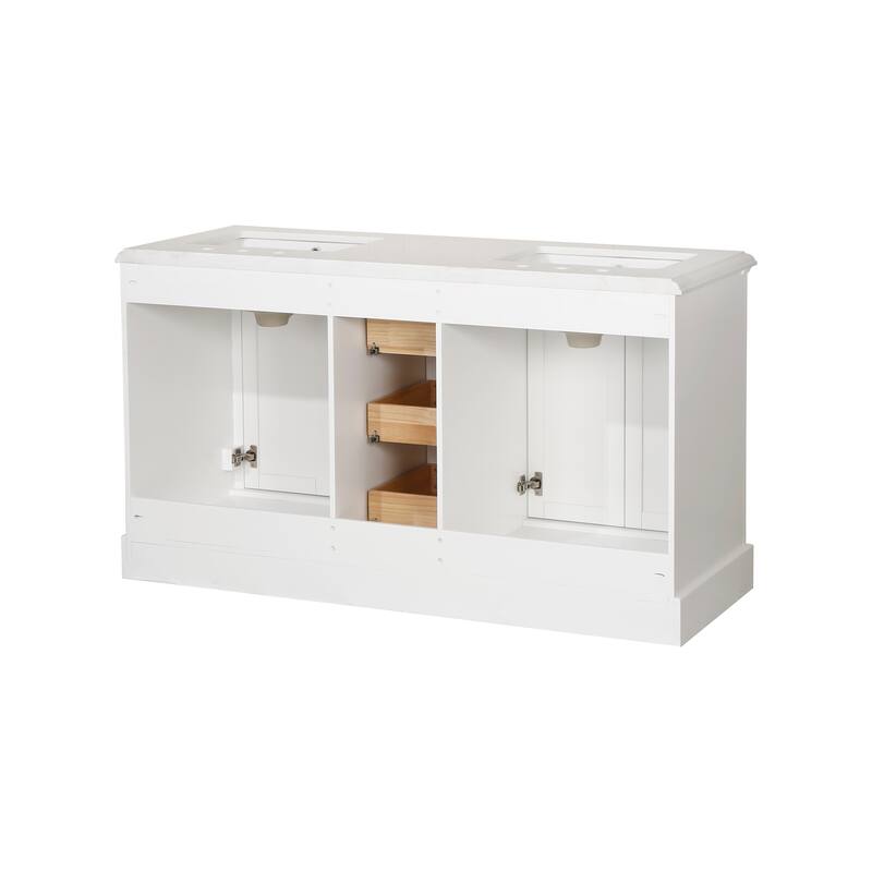 Vanity Sink Combo with Marble Countertop