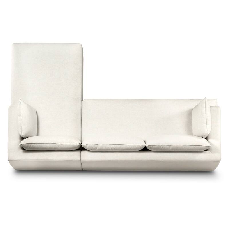Poly & Bark Marcel 122" Sectional Sofa with 80" Chaise