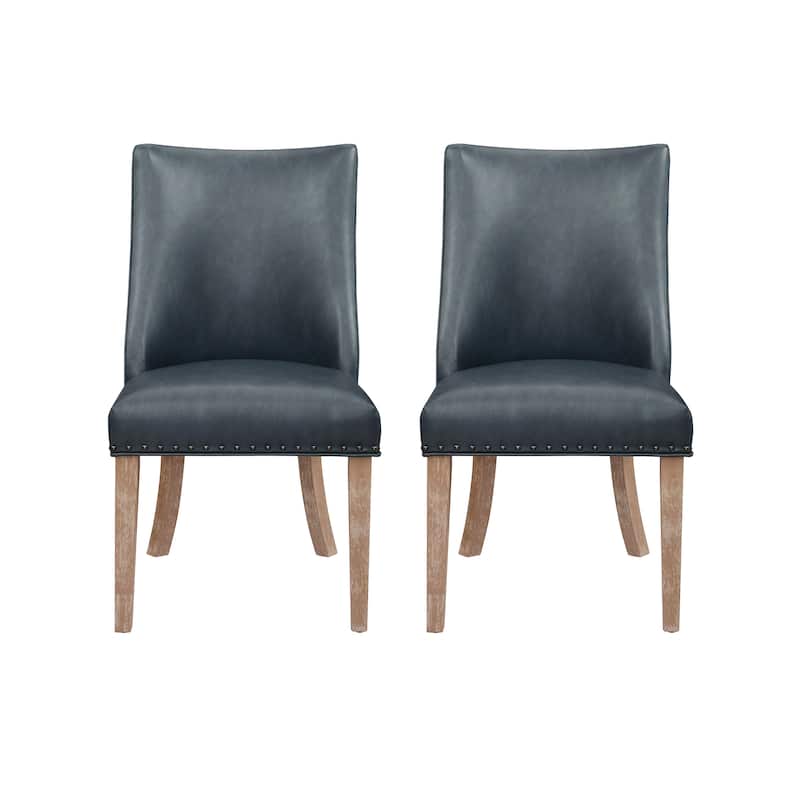 Allard Faux Leather Dining Chairs (Set of 2)
