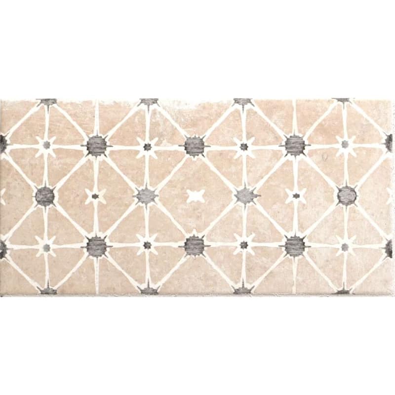 Arcilla Decor 6x12 Satin Porcelain Patterned Tile - Floor, Wall, Backsplash