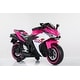 preview thumbnail 14 of 24, 12V Kids Ride-On Motorcycle, Bluetooth, Music, Lighting Wheels, Foot Brake, Ages 3-6