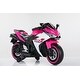 preview thumbnail 21 of 24, 12V Ride-On Motorcycle for Kids with Training Wheels, MP3 Music, and Foot Brake 鈥