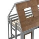 preview thumbnail 6 of 6, Cozy and Fun Wood Twin Size House Bunk Bed with Window Roof Shape Design with Ladder and Climbing Ramp