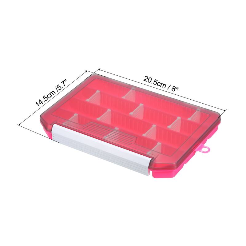 Waterproof Fishing Lure Box, Plastic Fish Tackle Accessory Storage