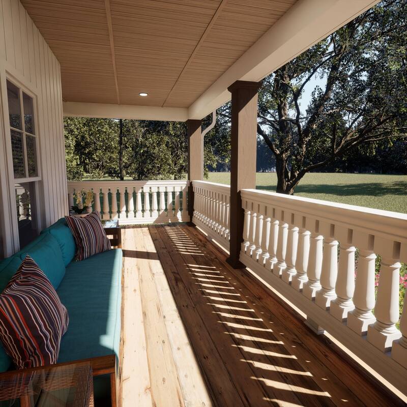 Fiberthane 700 Series Oxford Baluster, Factory Primed