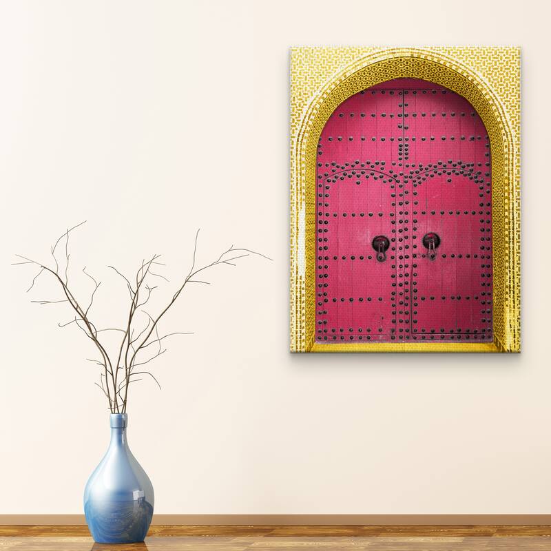 Global Entry III by Belle Maison Canvas Art Print