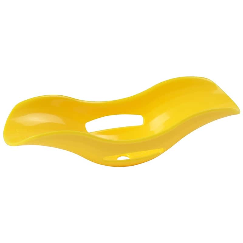 Hutzler Egg Yolk Separator - Easily Separates Egg Yolks from Whites - Yellow