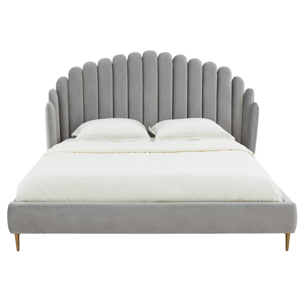 SAFAVIEH Couture Rosabella Channel Tufted Bed