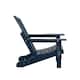 Laguna Folding Poly Eco-Friendly All Weather Outdoor Adirondack Chair