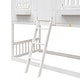 preview thumbnail 8 of 50, Elegance Unique Design Wood House Roof bunk Bed,Minimalistic Design Kid's Bunk Bed