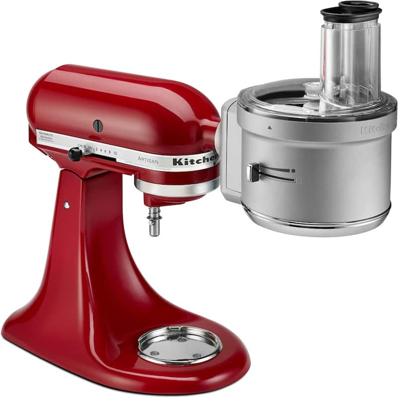 KitchenAid KSM2FPA Food Processor Attachment with Commercial Style Dicing Kit