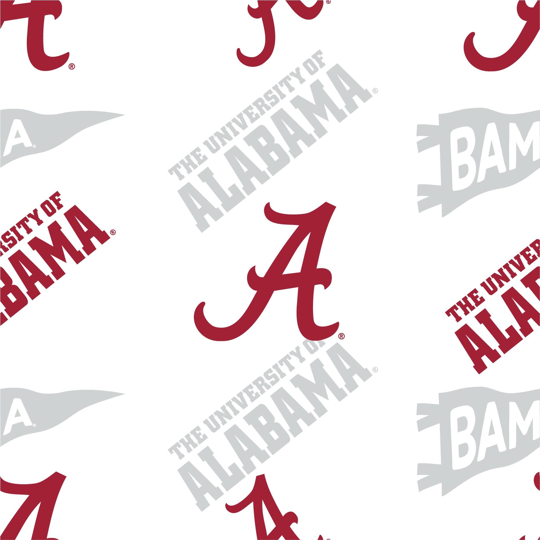 Ncaa Officially Licenced Alabama Crimson Tide Sheet Set - Bed Bath ...