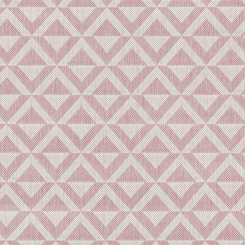 Livabliss Keller Indoor/ Outdoor Diamond Stripe Area Rug