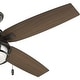 preview thumbnail 4 of 21, Hunter 52" Ocala Outdoor Ceiling Fan w/LED Light Kit and Pull Chain - Industrial, Rustic, Coastal - Damp Rated!