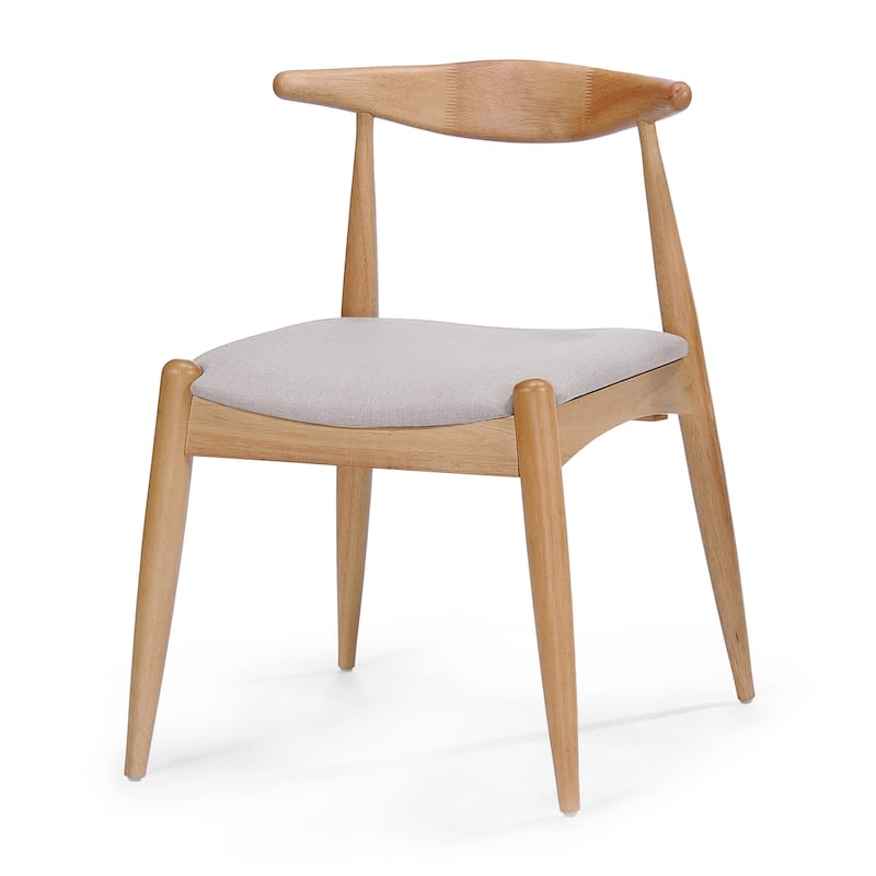 Francie Mid-Century Modern Dining Chairs (Set of 2) by Christopher Knight Home - 20.50" W x 20.25" L x 29.75" H
