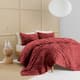 Wonderful Diamond Velvet 3 Piece Quilt Set