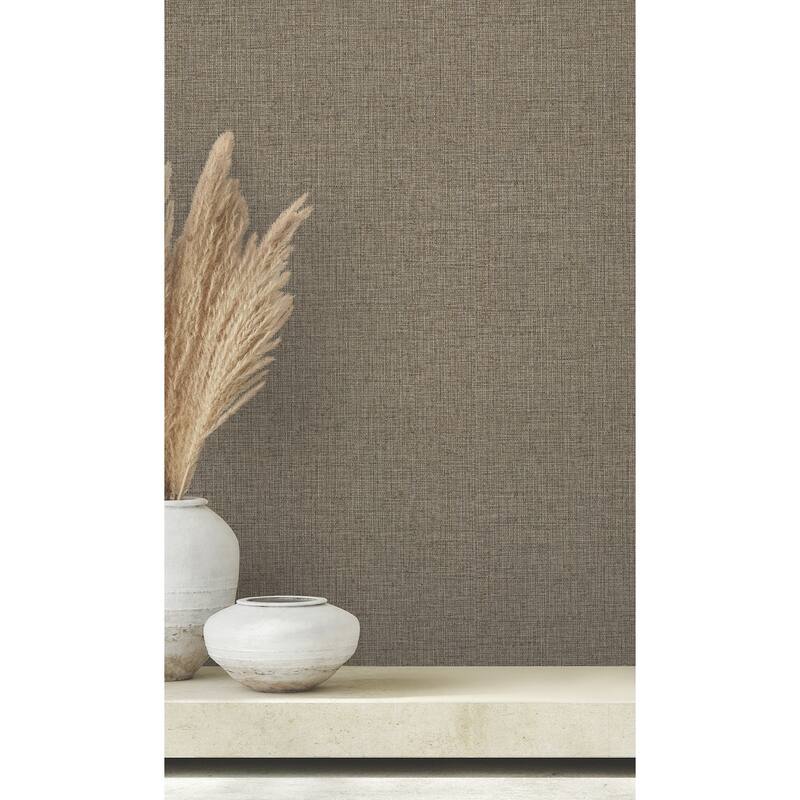 Clarkson Bronze Woven Wallpaper