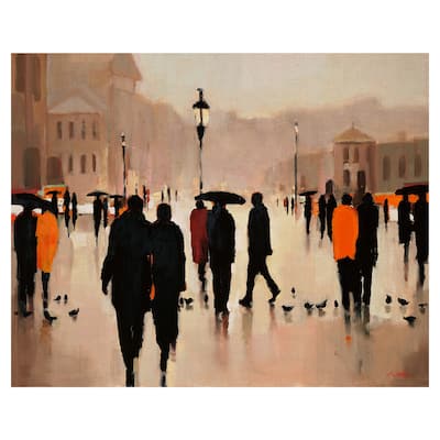 Where We Once Walked by Lorraine Christie Canvas Art Print