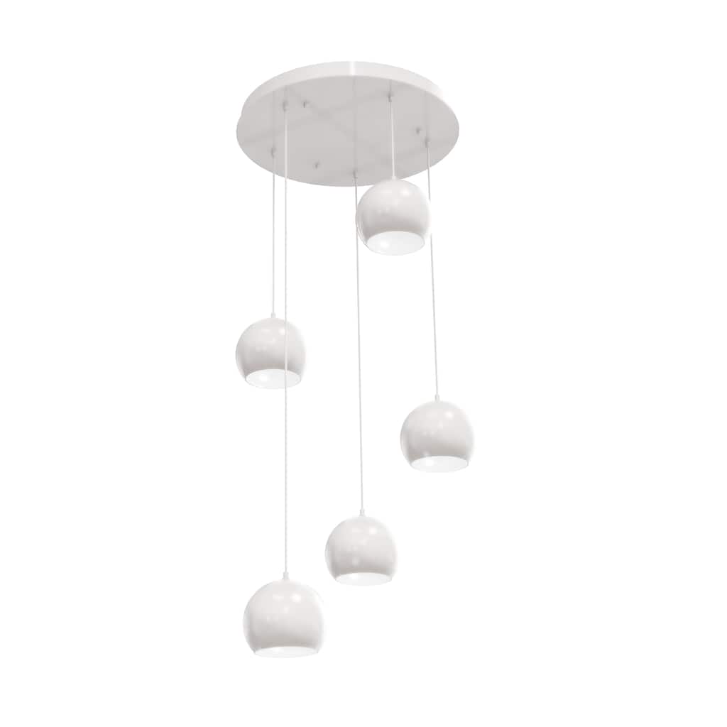 Roxy Medium Base Quintuple Pendant
