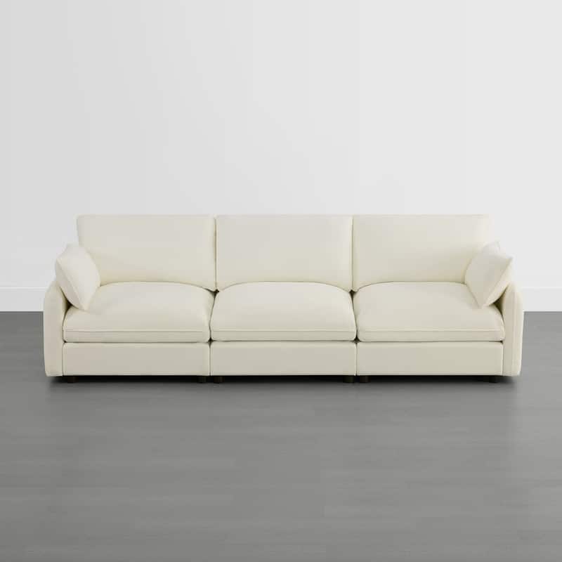 Spruce & Spring Oversized Cloud Modular Sectional Couches for Living Room