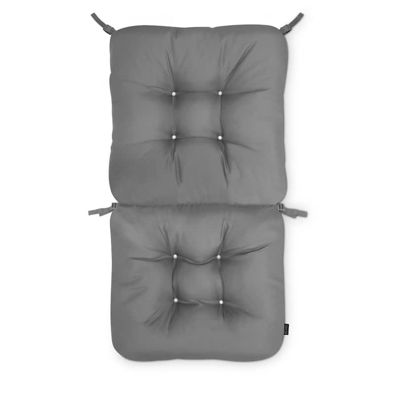 Classic Accessories 21 x 19 x 22.5 Inch Patio Chair Cushion - Moon Mist