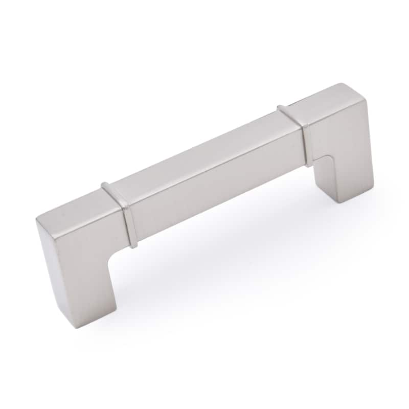 RK International Newbury 3-3/4 Inch Center to Center Handle Cabinet - Satin Nickel