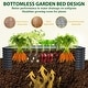 preview thumbnail 37 of 39, VEIKOUS 24''H Galvanized Raised Garden Bed, Durable Outdoor Planter Box with Rust-Resistant Steel
