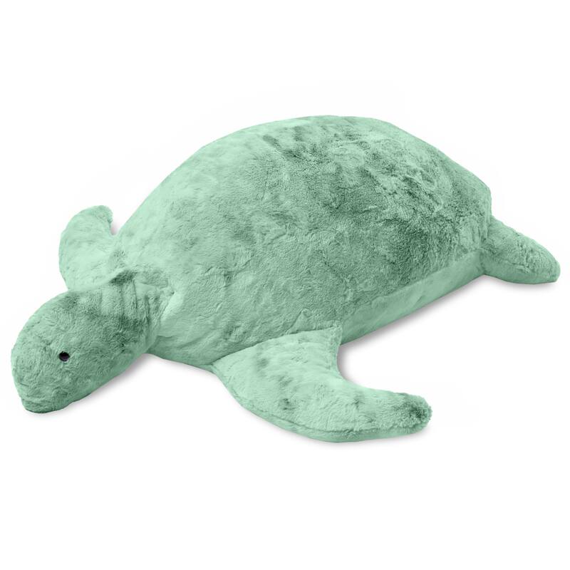 Raven-Symone Shelly the Turtle Sea Buddy Large Kids Stuffed Animal Bean Bag and Pouf