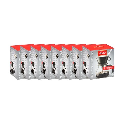 Melitta 640446 2 To 6 Cup Manual Coffee Maker (8-Pack) 6 - Cup Pour Over Coffeemaker