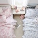 preview thumbnail 9 of 11, Laura Ashley Delphine Pink Cotton Comforter Reversible Set