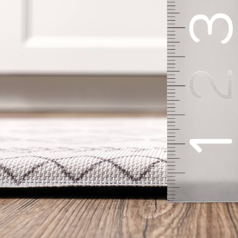 Nuloom Serna Moroccan Anti Fatigue Kitchen or Laundry Room Comfort Mat